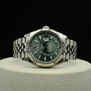 Rolex Sky-Dweller 336934 42mm Stainless steel Green