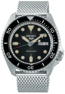 Seiko 5 Sports SRPD73K1 42.5mm Stainless steel Black