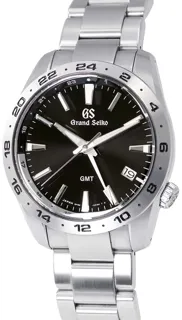 Seiko Grand Seiko SBGN027 39mm Stainless steel Black