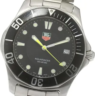 TAG Heuer Aquaracer WAB1110 39mm Stainless steel Black