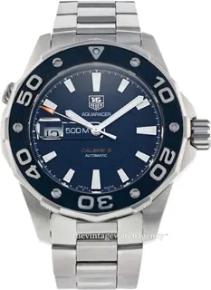 TAG Heuer Aquaracer WAJ2112.BA0870 43mm Stainless steel Blue