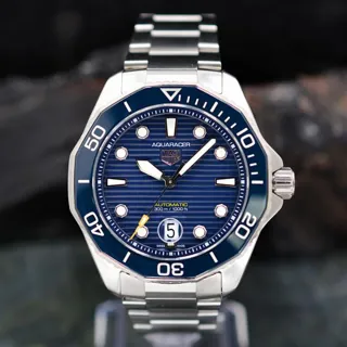 TAG Heuer Aquaracer WBP201B.BA0632 43mm Stainless steel Blue