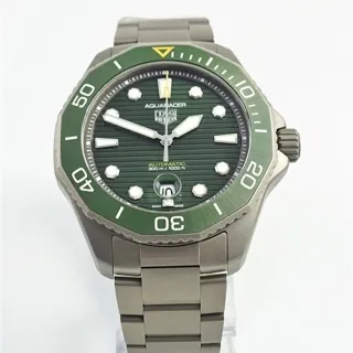 TAG Heuer Aquaracer WBP208B.BF0631 43mm Titanium Green