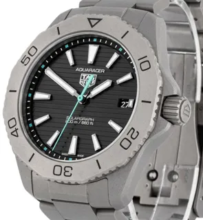 TAG Heuer Aquaracer WBP1180.BF000 41mm Titanium Black