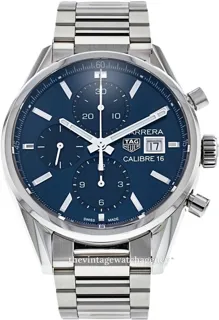 TAG Heuer Carrera CBK2112.BA0715 41mm Stainless steel Blue