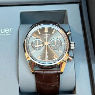 TAG Heuer Carrera CBN2012.FC6483 42mm Stainless steel Brown