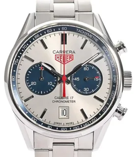 TAG Heuer Carrera CV5111.FC6335 41mm Stainless steel Silver