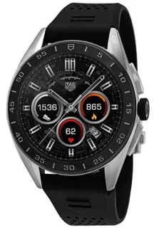 TAG Heuer Connected SBR8A10.BT6259 Stainless steel Black