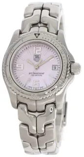 TAG Heuer Link Lady WT141F 26mm Stainless steel Pink