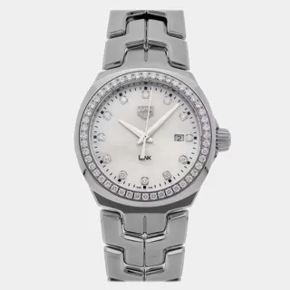 TAG Heuer Link 32mm Stainless steel White