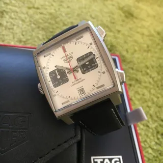 TAG Heuer Monaco CAW218B.FC6496 39mm Titanium Silver