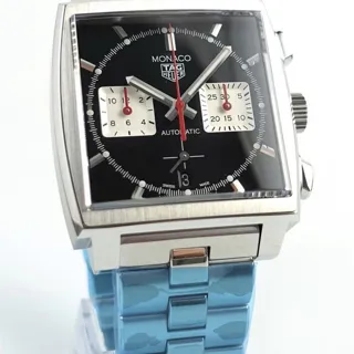 TAG Heuer Monaco CBL2113.BA0644 39mm Stainless steel Black