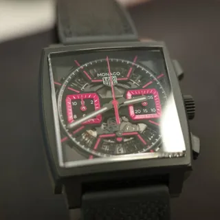 TAG Heuer Monaco CBL218B.FT6236 39mm Titanium Pink