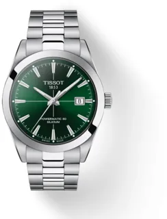 Tissot Gentleman Powermatic 80 Silicium Green T1274071109101 40mm Stainless steel