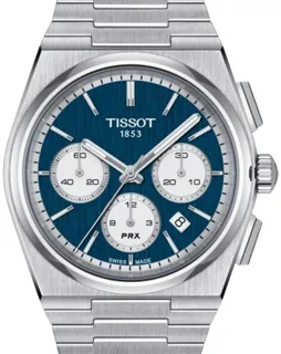 Tissot PRX AUTOMATIC CHRONOGRAPH T137.427.11.041.00 40mm Stainless steel Blue