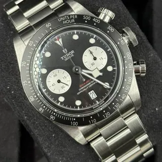 Tudor Black Bay Chrono 79360N ( BAY  ) 41mm Stainless steel Black