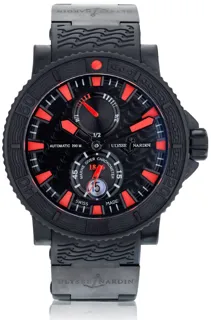 Ulysse Nardin Maxi Marine Diver 263-92-3C 45.8mm stainless steel$vulcanized rubber Black