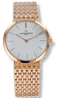 Vacheron Constantin Patrimony 33093/454J-2 18kt Rose Gold White