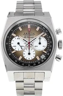 Zenith Revival 03.A384.400/385.M385 Stainless steel Brown