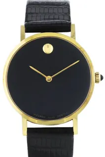 Zenith Vintage Yellow gold Black