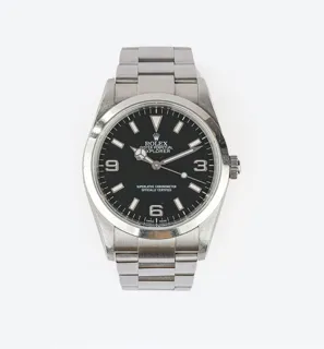 Rolex Explorer 114270 Stainless steel Black