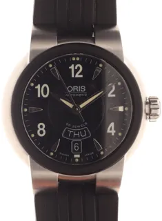 Oris TT1 01 635 7518 4464-07 4 24 14 Stainless steel and Rubber Black