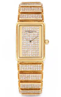 Vacheron Constantin Harmony 61701/940 Yellow gold pavé diamond