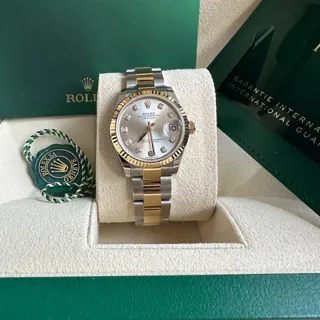 Rolex Datejust 31 278273-0019 Yellow gold and Stainless steel Silver