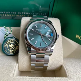 Rolex Datejust 126234-0052 White gold and Stainless steel