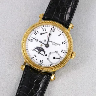 Patek Philippe 5015J 18k yellow gold White