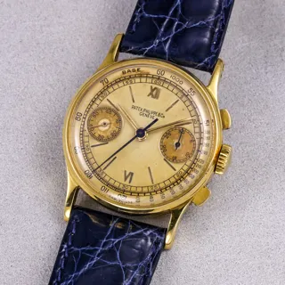 Patek Philippe 130J 33mm 18k yellow gold Champagne