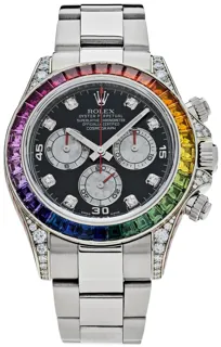 Rolex Daytona 116599 RBOW White gold Black