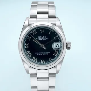 Rolex Datejust 31 178240-0034 Steel Black