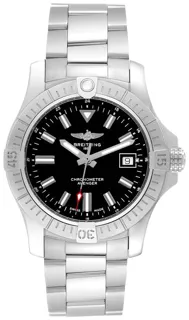 Breitling Avenger A17318101B1A1 Stainless steel Black