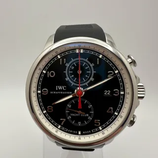 IWC Portugieser IW390210 Stainless steel Black