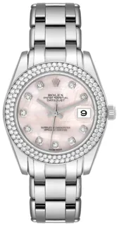 Rolex Pearlmaster 81339 White gold White