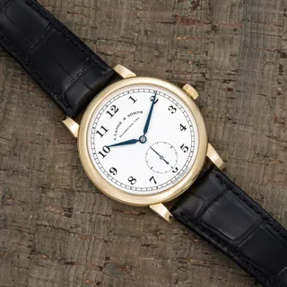 A. Lange & Söhne 1815 40990534/AS06090 Yellow gold Silver