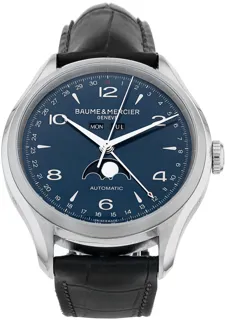 Baume & Mercier Clifton M0A10057 Stainless steel Blue