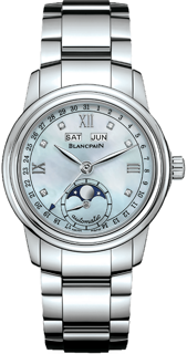 Blancpain Women Quantième Complet 2360-1191-71A Stainless steel