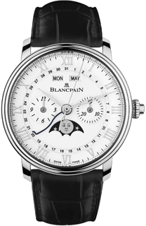 Blancpain Villeret 6685-1127-55B 40mm Stainless steel White