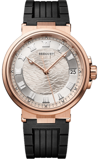 Breguet Marine 5517BR/12/5ZU Rose gold Silver