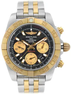 Breitling Chronomat CB014012BA53378C Rose gold and Stainless steel Black