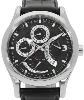 Carl F. Bucherer Manero 00.10901.08.36.01 Edelstahl Schwarz