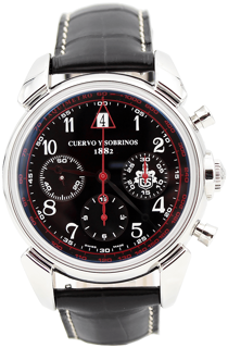 Cuervo y Sobrinos Historiador 3142.1N Stainless steel Black