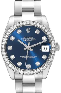 Rolex Datejust 31 178384-0046 White gold and Stainless steel