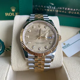 Rolex Datejust 36 126233-0045 Yellow gold and Stainless steel