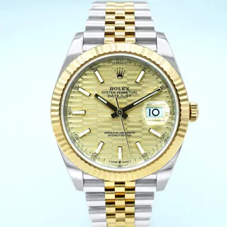 Rolex Datejust 41 126333-0022 Yellow gold and Stainless steel