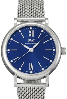 IWC Portofino IW357404 Stainless steel Blue