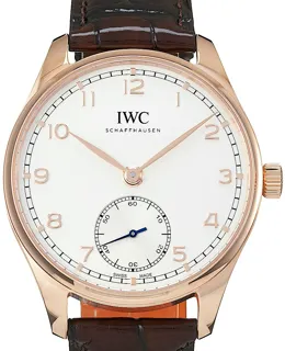 IWC Portugieser IW358306 Yellow gold Silver