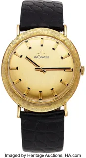 Jaeger-LeCoultre 14k yellow gold Champagne